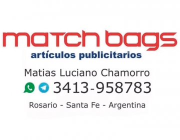 Match Bags - Artículos publicitarios